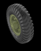 Panzer Art RE35-731 Daimler AC Road wheels (Dunlop) 1/35